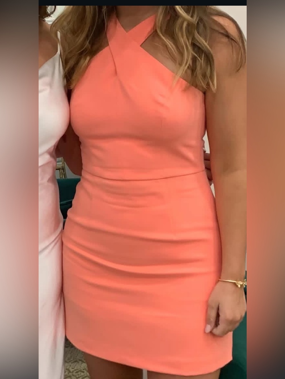 Orange dress
